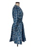 Unbranded 100% Polyester Paisley Blue Casual Dress Size XL - photo 4