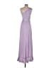 DB Studio 100% Polyester Purple Cocktail Dress Size 2 - photo 2