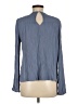 Unbranded Blue Long Sleeve Blouse Size M - photo 2