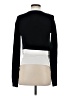 Seraphine 100% Cotton Silver Black Cardigan Size 2 - photo 2