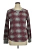 Pinque Burgundy Long Sleeve Top Size XL - photo 1