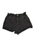 Forever 21 Black Denim Shorts Size 27 waist - photo 1