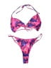 Unbranded Floral Pink Two Piece Swimsuit Size XXL - photo 1