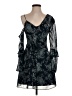 Keepsake 100% Polyester Paisley Black Cocktail Dress Size XS - photo 1