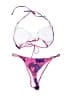 Unbranded Floral Pink Two Piece Swimsuit Size XXL - photo 2
