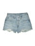 Levi's 100% Cotton Blue Denim Shorts Size 24 waist - photo 1