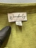 wonderly 100% Polyester Green 3/4 Sleeve Blouse Size M - photo 6