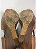 Chloé 100% Leather Brown Wedges Size EU 39 - photo 8