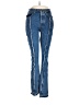 PRPS 100% Cotton Chevron-herringbone Blue Jeans Size 28 waist - photo 1