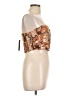 Lulus Orange Sleeveless Blouse Size L - photo 4