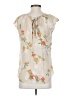 a:glow 100% Polyester Ivory Sleeveless Blouse Size Sm Maternity - photo 2