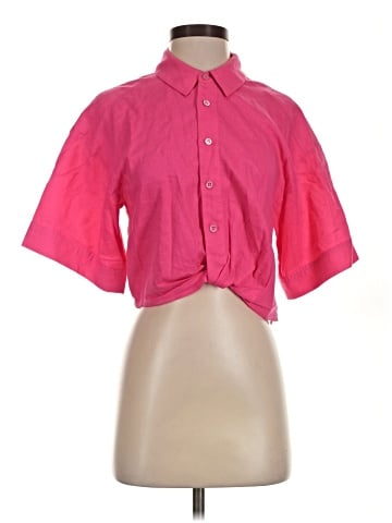 FRAME Short Sleeve Blouse (view 1)