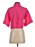 FRAME Pink Short Sleeve Blouse Size S - photo 2