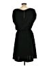 Mossimo 100% Polyester Solid Black Casual Dress Size L - photo 2