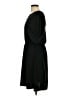 Mossimo 100% Polyester Solid Black Casual Dress Size L - photo 5