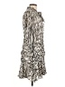 Bardot Animal Print Silver Casual Dress Size 10/L - photo 4