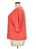 Studio Works 100% Cotton Orange 3/4 Sleeve Top Size 2X - photo 5