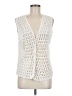 Willow Ridge White Sweater Vest Size M (estimated) - photo 1