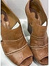 Chloé 100% Leather Brown Wedges Size EU 39 - photo 4