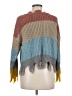 Poof! Color Block Brown Pullover Sweater Size M - photo 2