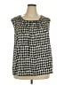 Talbots Outlet Black Sleeveless Blouse Size 2X - photo 1