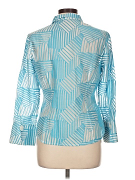 Carlisle 3/4 Sleeve Silk Top (view 2)