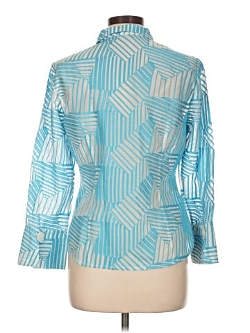 Carlisle 3/4 Sleeve Silk Top (view 2)