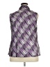 Jones Studio 100% Polyester Purple Sleeveless Blouse Size 2X - photo 2