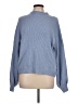 Pinque Blue Turtleneck Sweater Size L - photo 1