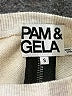 Pam & Gela 100% Cotton Ivory Pullover Sweater Size S - photo 7