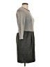 Sandro Tweed Gray Casual Dress Size Lg (3) - photo 4