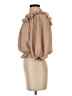 VICI Tan 3/4 Sleeve Blouse Size S - photo 5