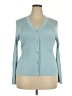 Edited Blue Cardigan Size 2X - photo 1