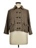 CAbi Houndstooth Brown Coat Size XL - photo 1