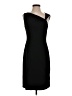 David Meister Solid Black Cocktail Dress Size 4 - photo 1