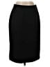NIPON BOUTIQUE 100% Polyester Solid Black Formal Skirt Size 4 - photo 1