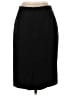 NIPON BOUTIQUE 100% Polyester Solid Black Formal Skirt Size 4 - photo 2