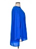 Chaus 100% Polyester Blue 3/4 Sleeve Blouse Size 1X - photo 4