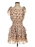 Minkpink 100% Polyester Hearts Tan Cocktail Dress Size XS - photo 1
