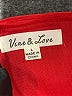 Vine & Love 100% Polyester Red Cocktail Dress Size L - photo 7