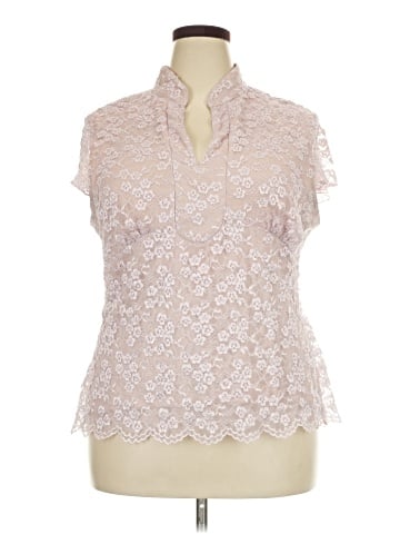 Lane Bryant Short Sleeve Blouse (view 1)