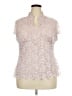 Lane Bryant Ivory Short Sleeve Blouse Size 18 - 20 Plus - photo 1