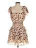 Minkpink 100% Polyester Hearts Tan Cocktail Dress Size XS - photo 2
