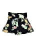 Zara Basic Floral Black Shorts Size XS - photo 1