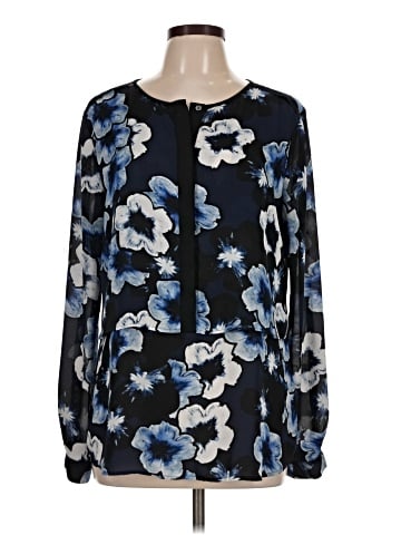 Lord & Taylor Long Sleeve Blouse (view 1)