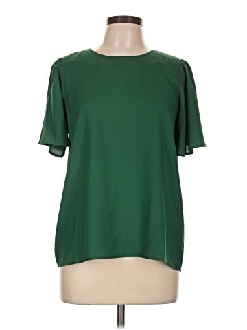 Ann Taylor Short Sleeve Blouse (view 1)
