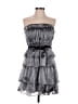 City Studio 100% Polyester Gray Cocktail Dress Size 5 - 6 - photo 1