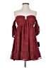 Lulus 100% Polyester Hearts Burgundy Cocktail Dress Size S - photo 1