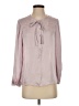 J.Crew 100% Polyester Pink Long Sleeve Polo Size XS - photo 1