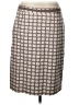 Boden Graphic Gray Formal Skirt Size 12L - photo 1